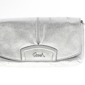 Silver coach minibag